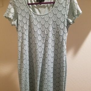 Ronni Nicole Light Green  Dress